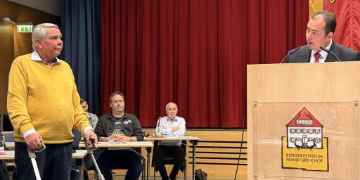 Dankesrede für Herrn Sydow