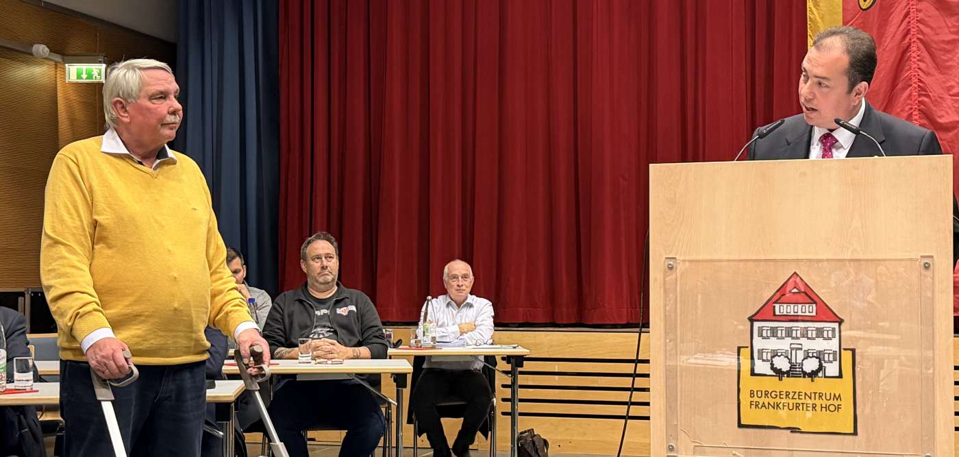 Dankesrede für Herrn Sydow